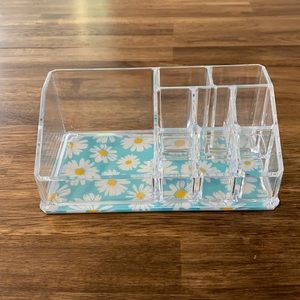 Acrylic vanity organizer